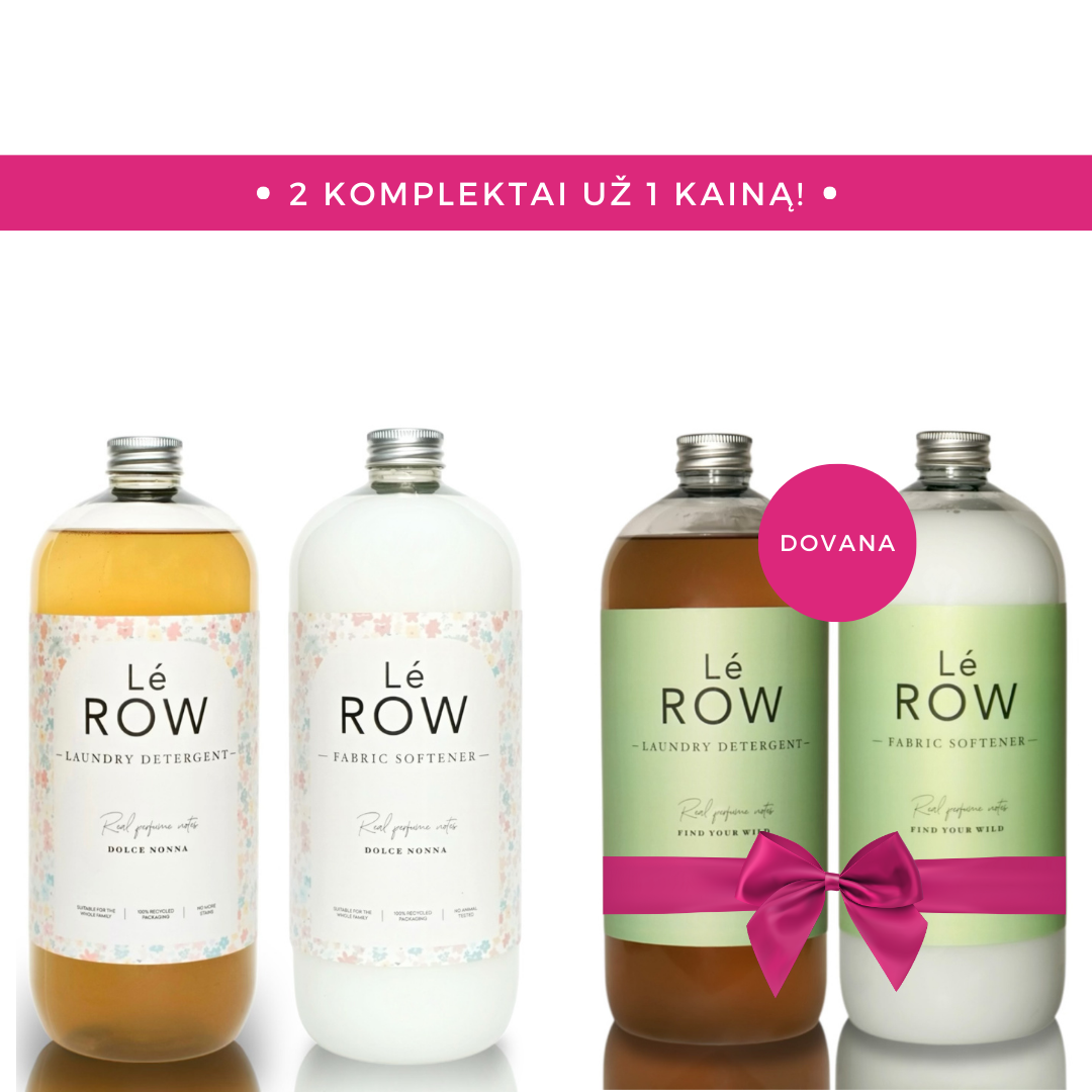 LE ROW komplektas DOLCE NONNA, 2x1000ml