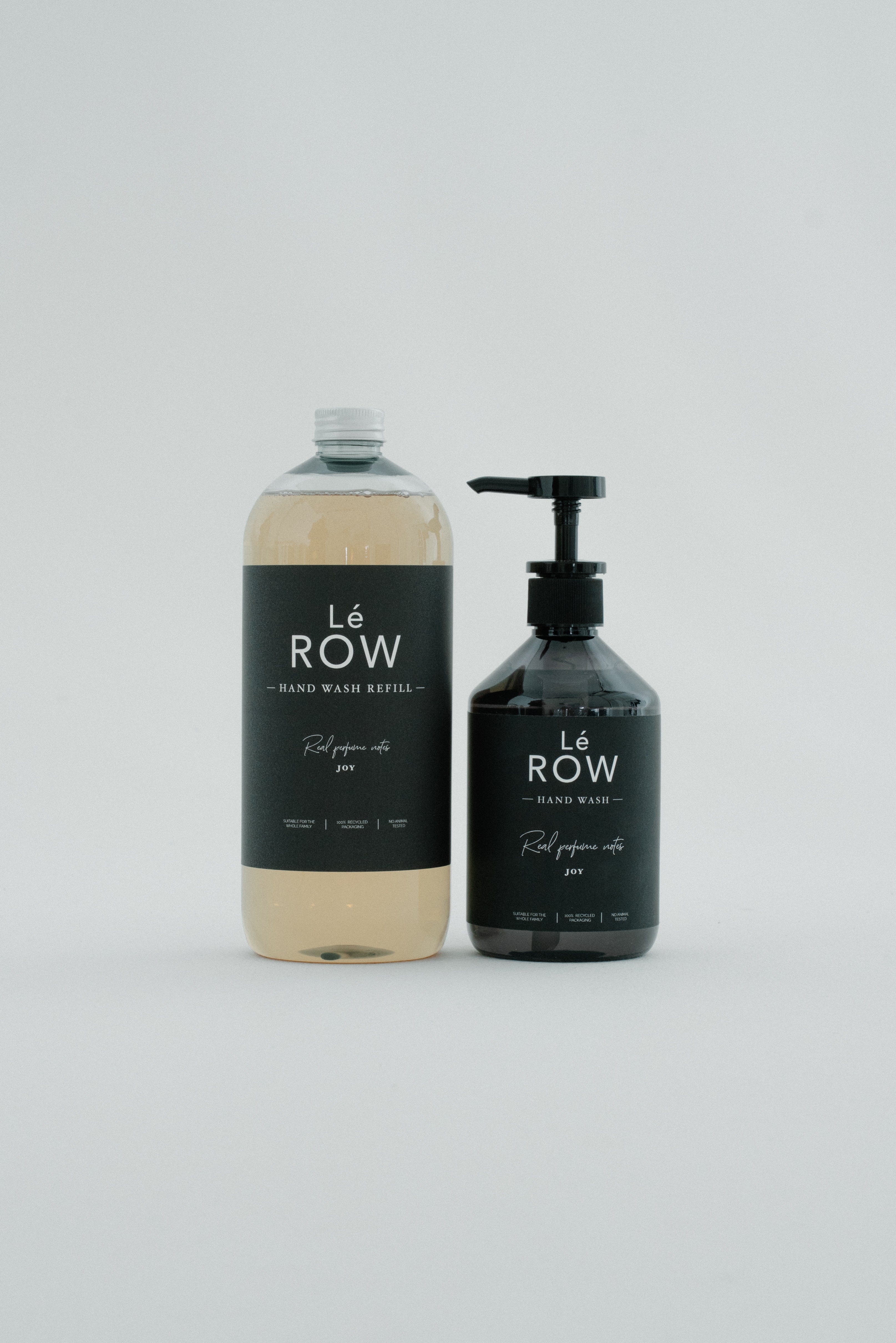 LE ROW hand soap JOY, 500ml + LE ROW hand soap replenishment JOY, 1000ml