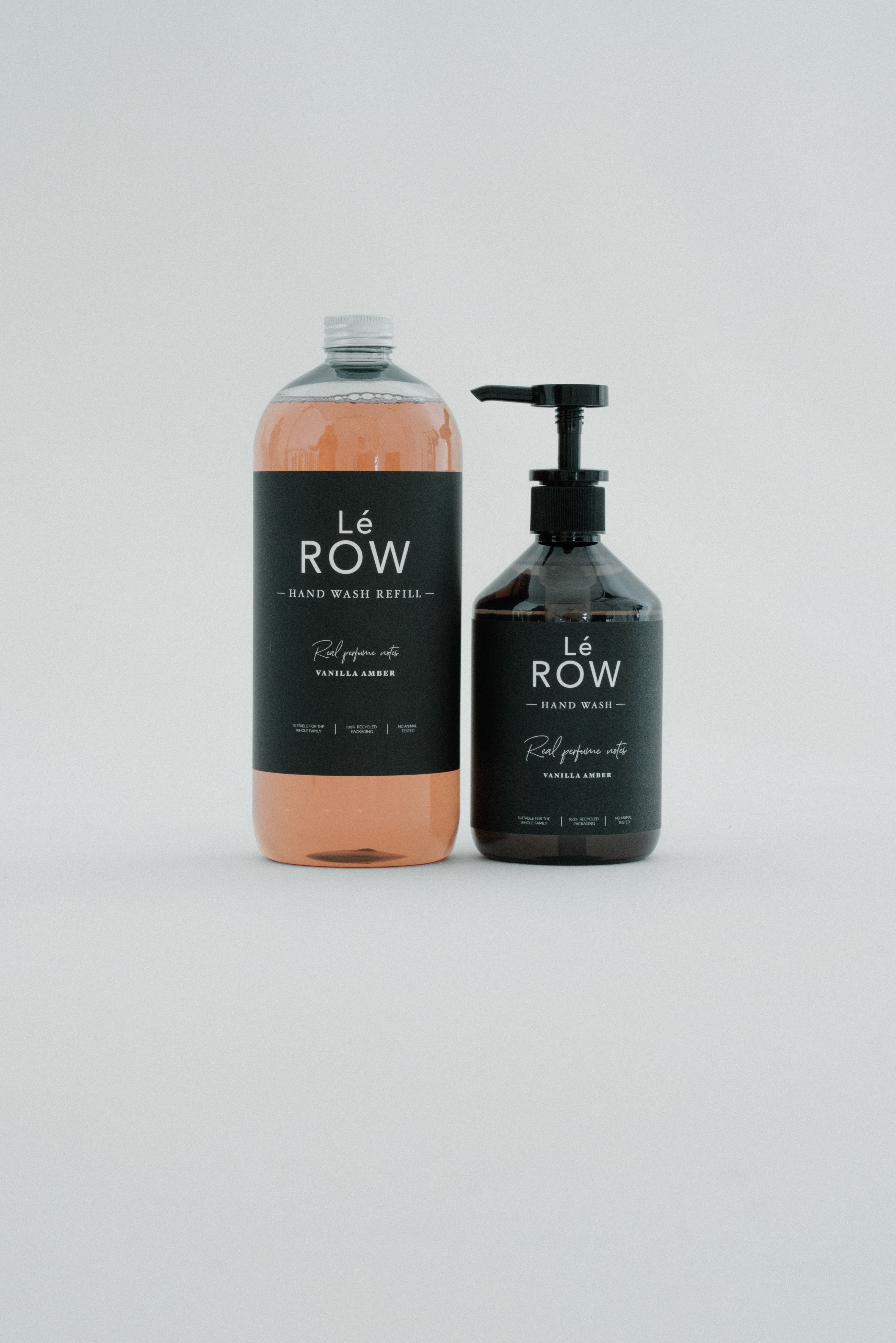Hand soap VANILLA AMBER, 500ml + hand soap refill VANILLA AMBER, 1000ml