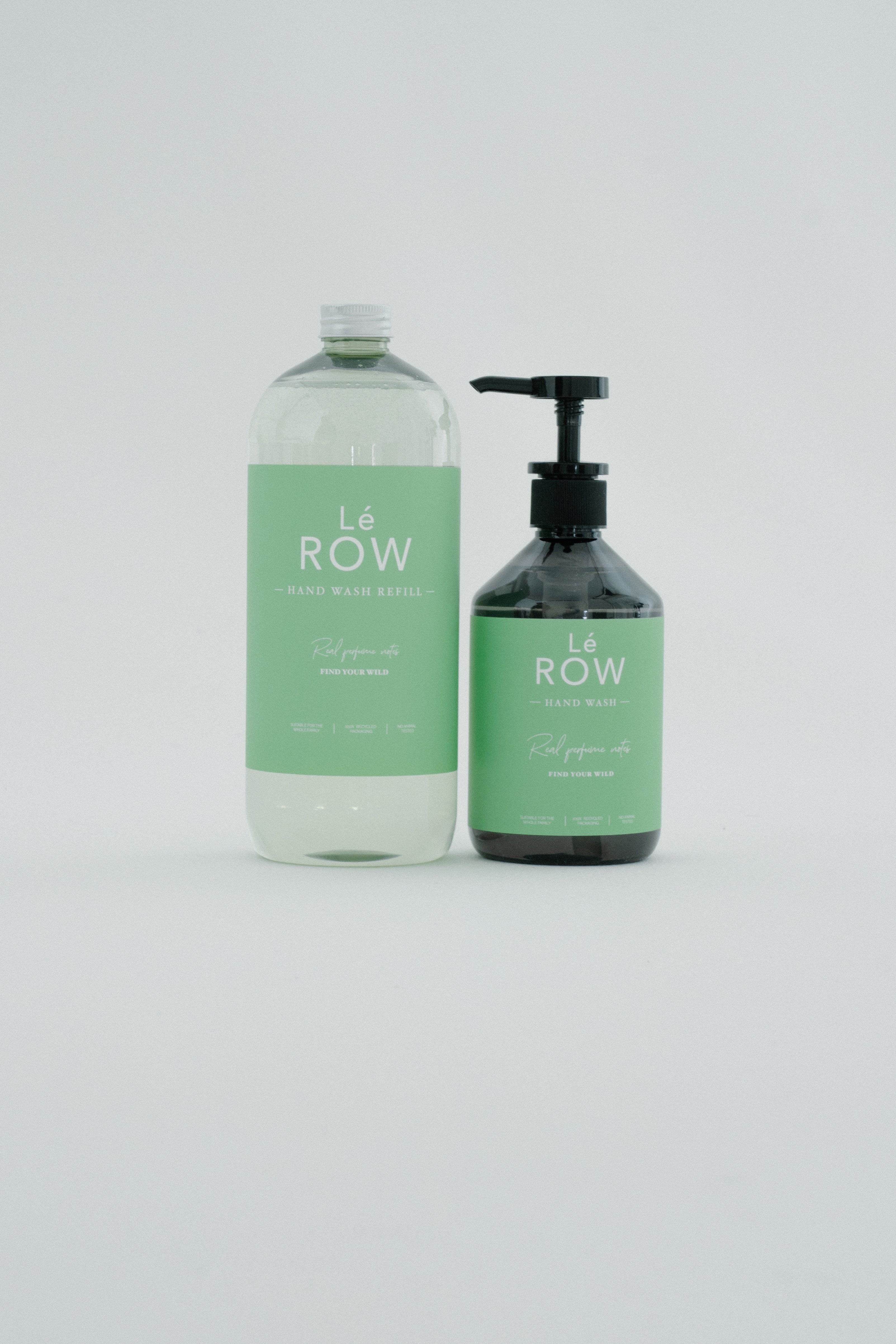 Hand soap FIND YOUR WILD, 500ml + hand soap replenishment FIND YOUR WILD, 1000ml