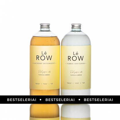 LE ROW kit VANILLA AMBER, 2x1000ml